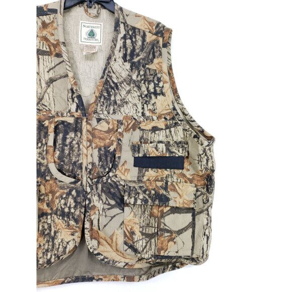 Northwest Territory Hunting Vest Men's Size XL Sniper Camouflage - Picture 5 of 8